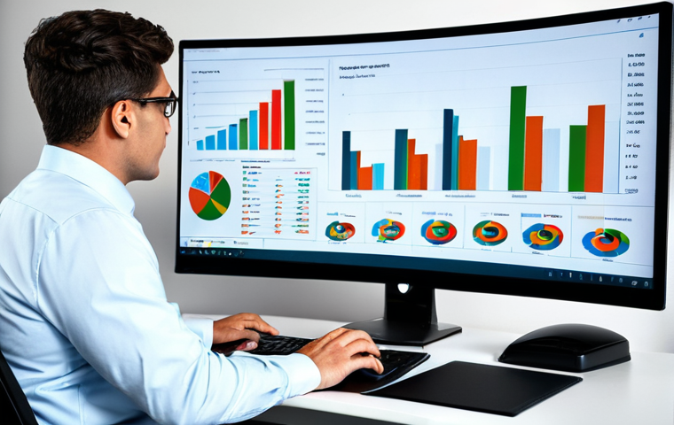 **

"A professional marketing analyst, fully clothed in appropriate business attire, working at a desk with charts and graphs displayed on a computer screen, analyzing advertising data, safe for work, perfect anatomy, natural proportions, well-formed hands, modern office environment, family-friendly, professional."

**