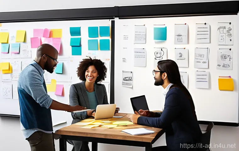광고홍보사와 크리에이티브 디자인 전략 - **Prompt 1: Creative Brainstorm in a Modern Italian Agency**
    "A diverse team of young and experi...
