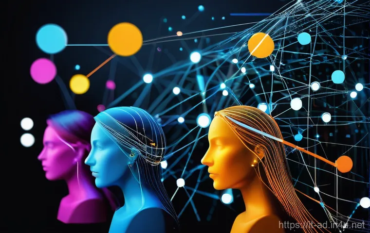 광고홍보사와 브랜드 전략 컨설팅 - **Prompt:** A dynamic, visually striking image of a vibrant, interconnected network of ideas and mes...