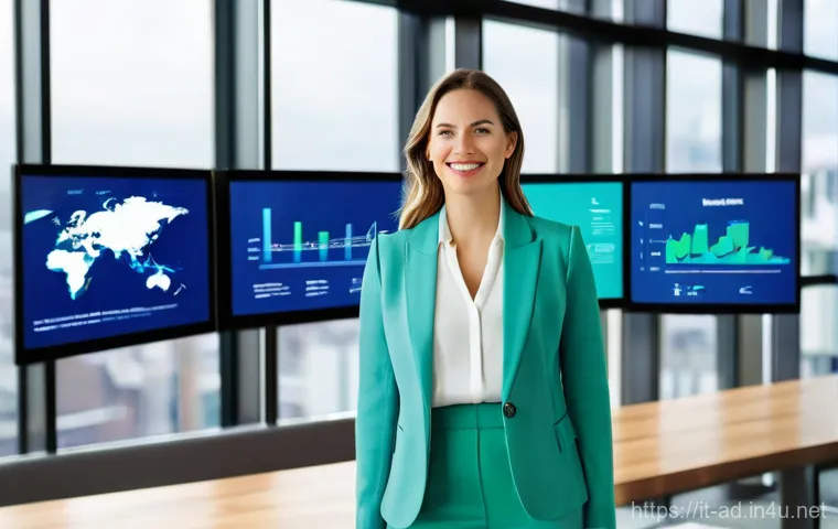 광고홍보사와 퍼포먼스 마케팅 - **Prompt for Data-Driven Performance Marketing:**
    "A highly confident female digital marketing e...
