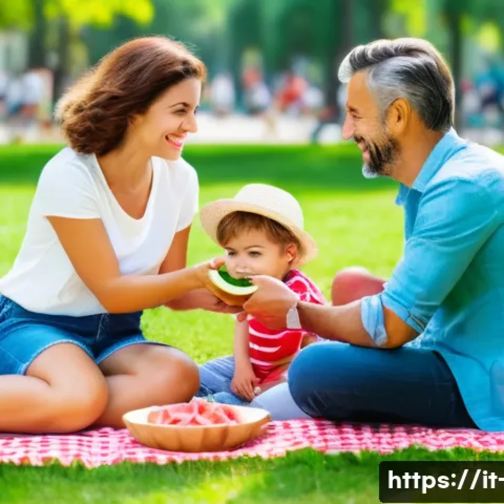 광고홍보사와 글로벌 광고 성공 사례 - **Prompt:** "A sunny afternoon in a park in Rome. A young Italian family is having a picnic. The mot...