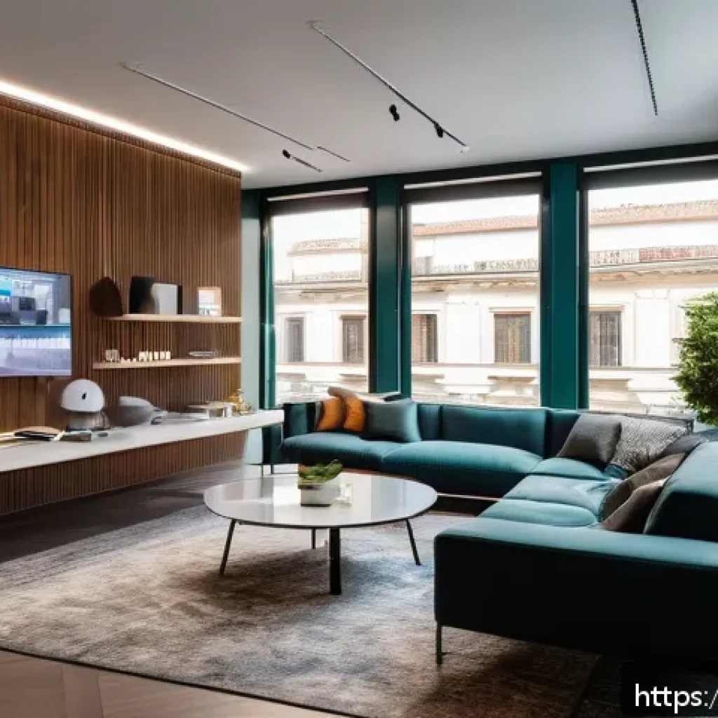 광고홍보사와 새로운 광고 매체 탐구 - A modern digital advertising agency office in Milan, Italy, bustling with young professionals using ...